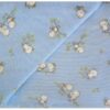 Παπλωματοθήκη Μπεμπέ Φανελένια 120x160εκ. Birds 14 Sky Blue Dimcol24home