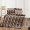 Παπλωματοθήκη Polycotton Μονή 160x240εκ. Αλκμήνη 451 Beige DimCol24home