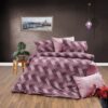 Παπλωματοθήκη Polycotton Μονή 160x240εκ. Αλκμήνη 453 Mauve DimCol24home