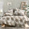 Παπλωματοθήκη Polycotton Μονή 160x240εκ. Forest 311 Beige Dimcol24home