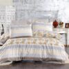Παπλωματοθήκη Polycotton Μονή 160x240εκ. Ηλιαχτίδα 370 Grey-Beige Dimcol24home