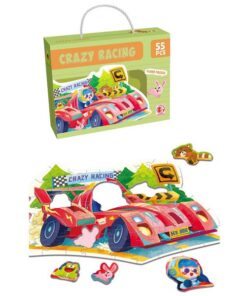 Παζλ Πατώματος 55τμχ Φόρμουλα Crazy Racing Σε Κουτί 23x6x18εκ. Toy Markt 69-185124home