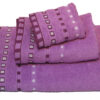 Πετσέτα Βαμβακερή Ζακάρ Προσώπου 50x90εκ. Lilac Komvos Home 7000012-124home
