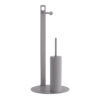 Πιγκάλ Με Χαρτοθήκη Ανοξείδωτο Matt Concrete Grey Pam & Co Φ28x60εκ. 4-400-16324home