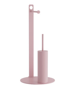 Πιγκάλ Με Χαρτοθήκη Ανοξείδωτο Matt Pink Pam & Co Φ28x60εκ. 4-400-30324home