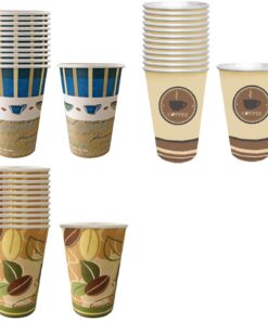 Ποτήρια Χάρτινα Σετ 50τμχ 480ml Homie 80-195224home