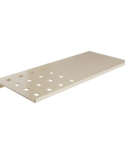 Ράφι Μπάνιου Ανοξείδωτο Matt Ivory Pam & Co 28x15x1εκ. 3015-70324home