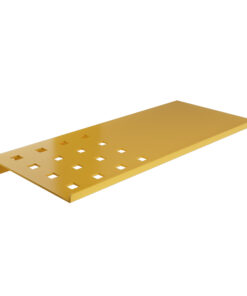 Ράφι Μπάνιου Ανοξείδωτο Matt Yellow Pam & Co 28x15x1εκ. 3015-60324home