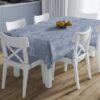 Τραπεζομάντηλο Μονόχρωμο Polycotton Αλέκιαστο 140x180εκ. Panama Shadow Sky Blue DimCol24home