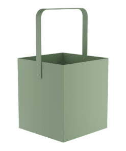 Ξυλιέρα Ανοξείδωτη Matt Mint Pam & Co 40x40x75εκ. 4045-90324home