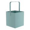 Ξυλιέρα Ανοξείδωτη Matt Turquoise Pam & Co 40x40x75εκ. 4045-91324home