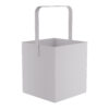 Ξυλιέρα Ανοξείδωτη Matt White Pam & Co 40x40x75εκ. 4045-03324home